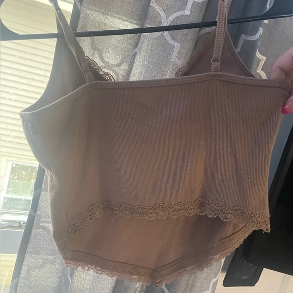 Brown Hollister top - Picture 4 of 4